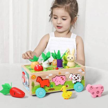 Fun Farm Toy Sorting Truck - Luxicro