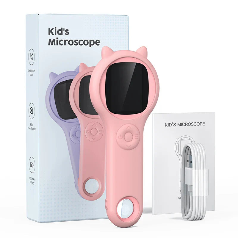 Portable Kids Microscope Kit - Luxicro