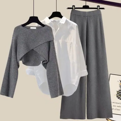 Stylish 3 Piece Women's Dress Outfit Set