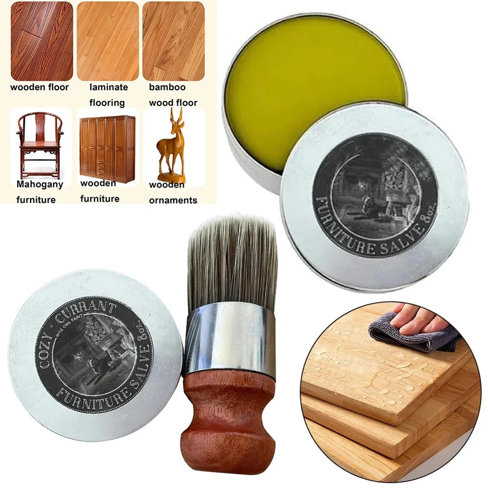 Natural Leather Conditioner Balm - Luxicro