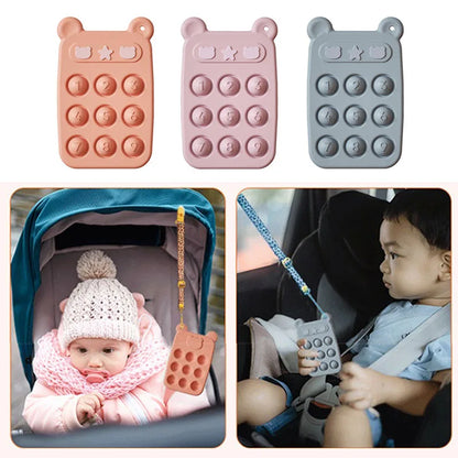 Soft Baby Teething Toy Set & Fidget Toys