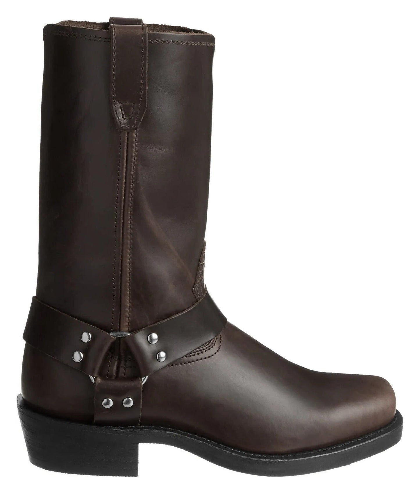 Tall Black Leather Men's Work Boot