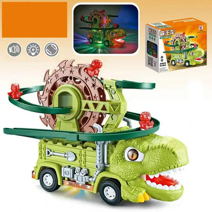 Fun Kids Dino Slide Toy Truck