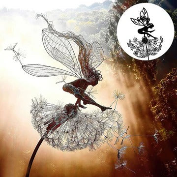 Colorful Garden Fairy Statue Decoration - Luxicro