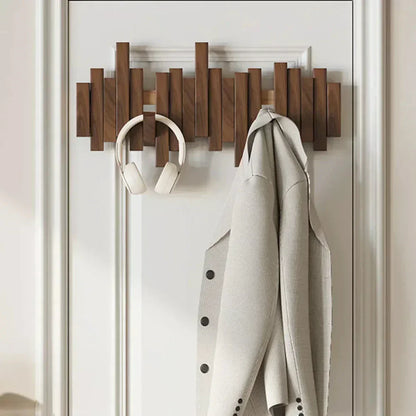 Modern Wood Entryway Shelf Organizer - Luxicro