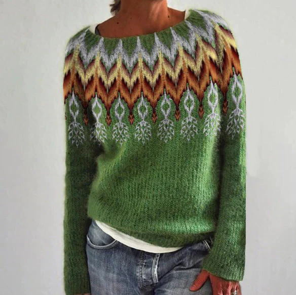 Vintage Ladies Knitted Sweater