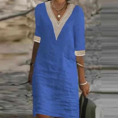 Lightweight Cotton Casual Women's Dress