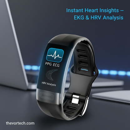Accurate Fitness Smartwatch | EKG, Heart Rate & Sleep Tracker
