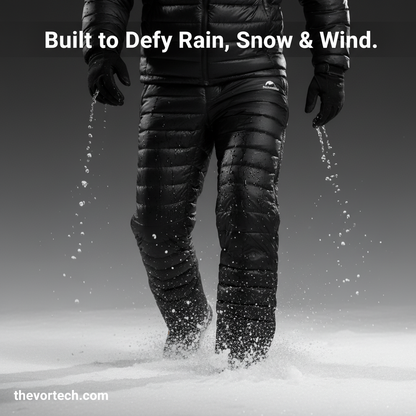 Warm Waterproof Snow Pants for Men