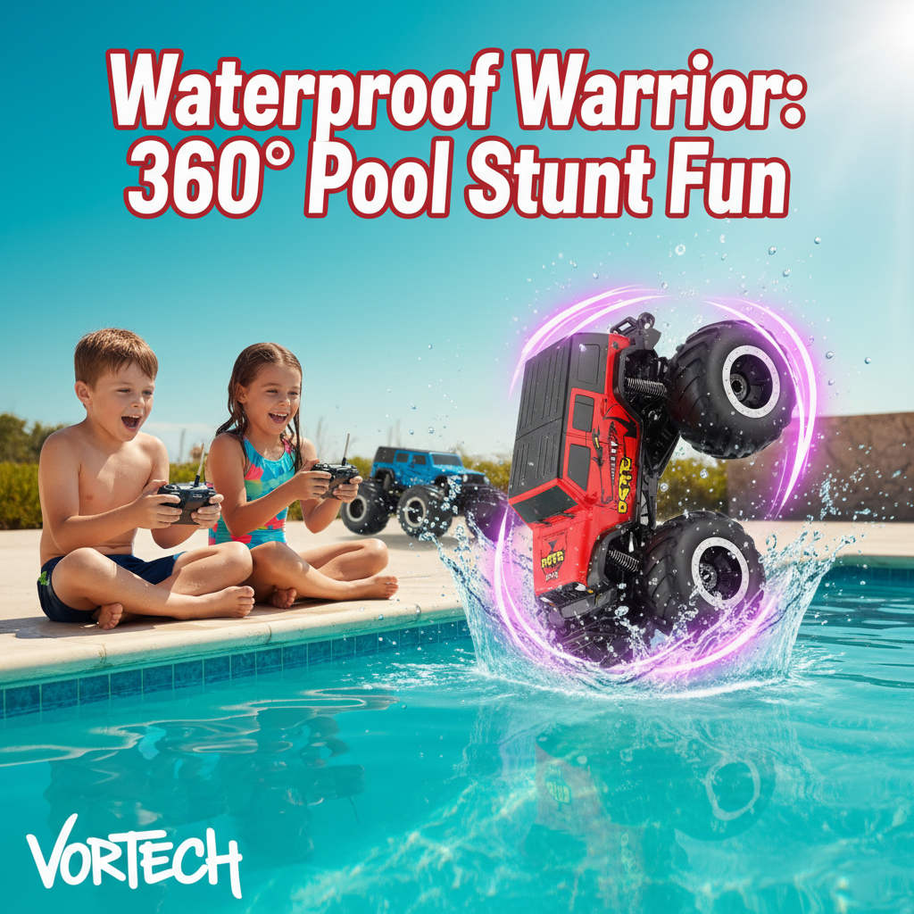 Big RC 4x4 Offroad Monster Truck Waterproof Stunt Car