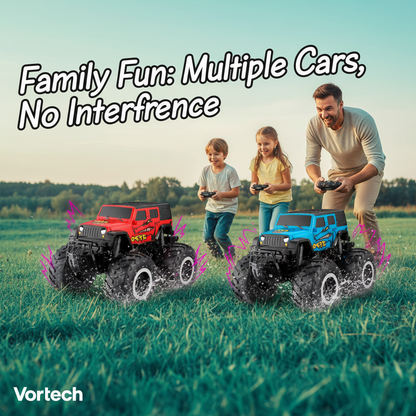 Big RC 4x4 Offroad Monster Truck Waterproof Stunt Car