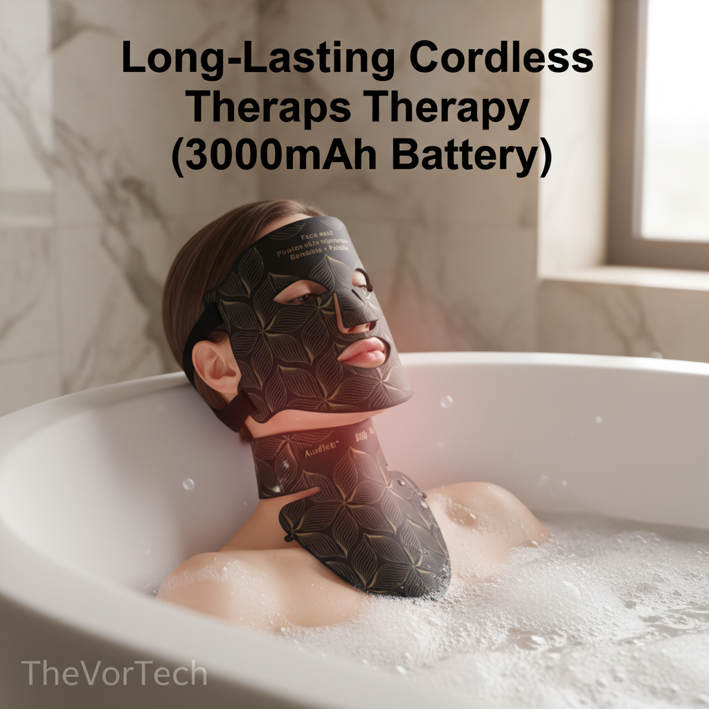 Advanced LED Face Mask for Skin Rejuvenation Therapy