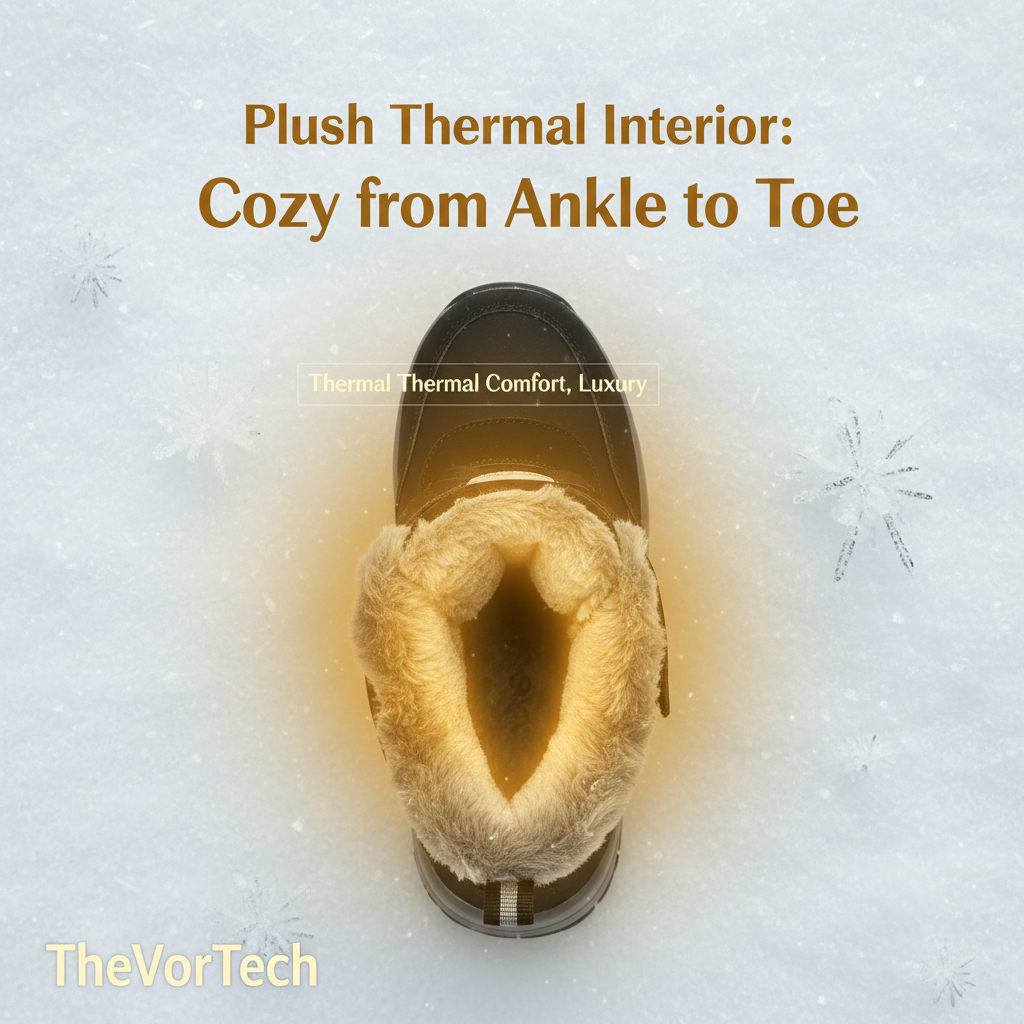 Warm Waterproof Winter Snow Boots