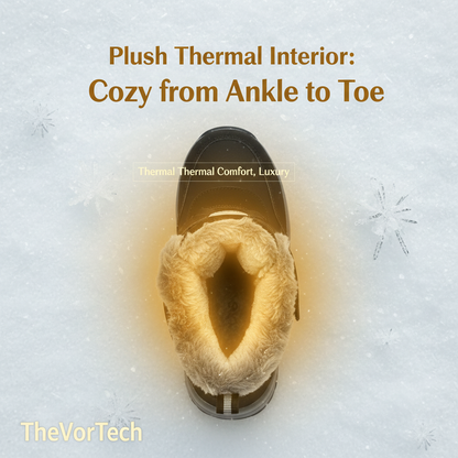 Warm Waterproof Winter Snow Boots