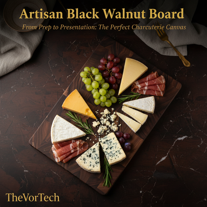 Natural Wood Cutting Board for Kitchen and Serving