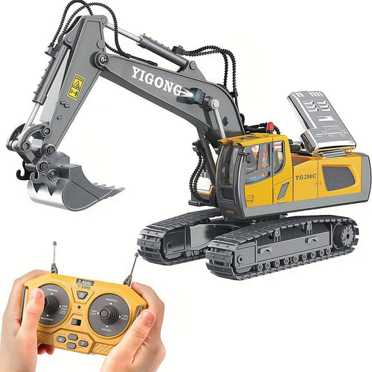 Cool Remote Control Digger Toy - Luxicro