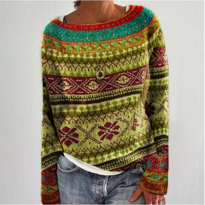 Vintage Ladies Knitted Sweater