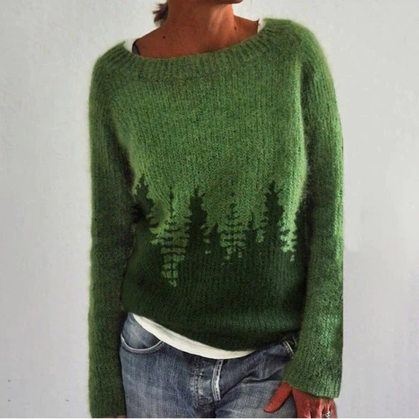 Vintage Ladies Knitted Sweater