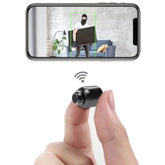 Compact Wireless WiFi Home Security Camera Night Vision - Luxicro