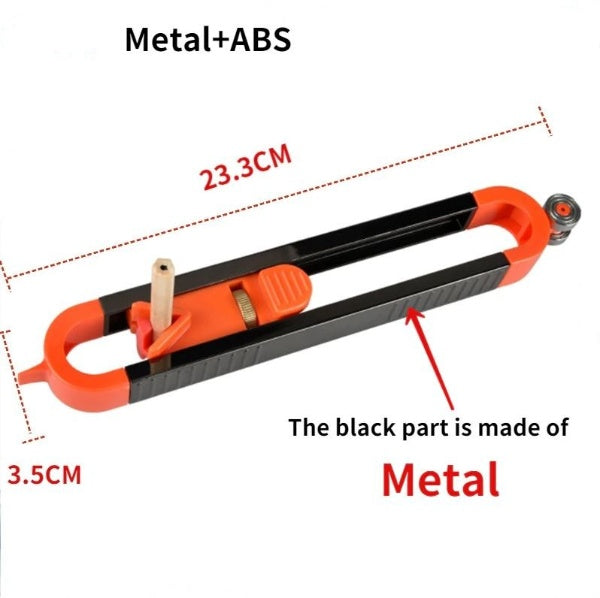 Precise Adjustable Edge Ruler