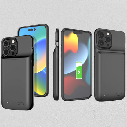 Long Lasting Phone Case with Portable Battery Charger