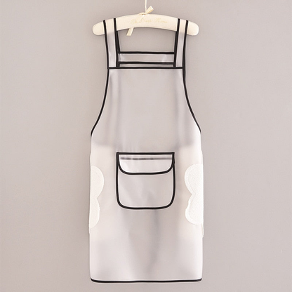 Clear Protective Cooking Apron - Luxicro