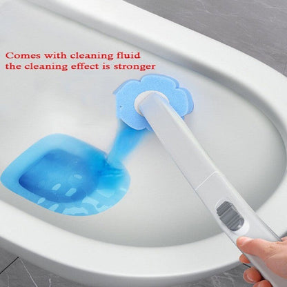 Easy Clean Disposable Toilet Brush Set
