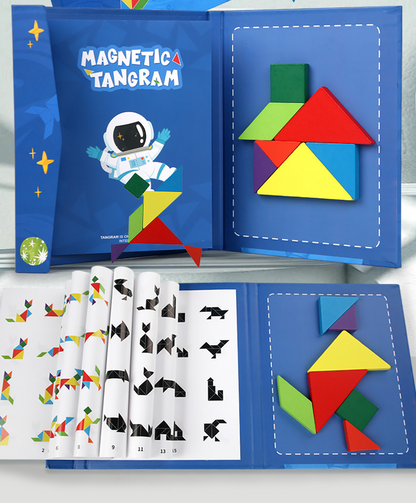 Educational Magnetic Activity Book for Children