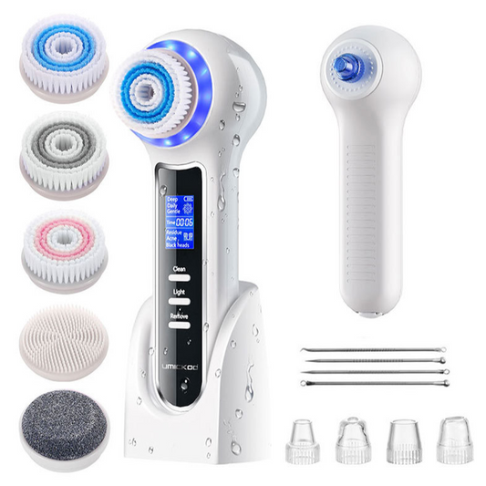 Advanced 3-in-1 Sonic Face Cleanser System - Luxicro