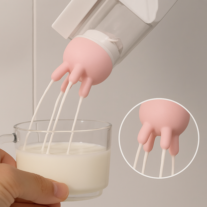 Easy Pour Cow Milk Storage Lids - Luxicro