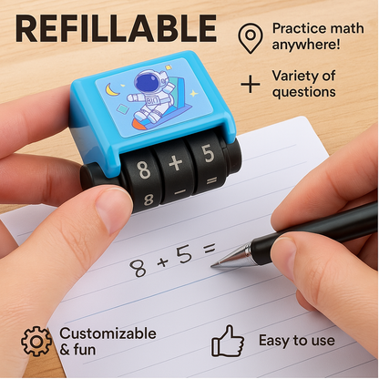 Interactive Math Quiz Roller