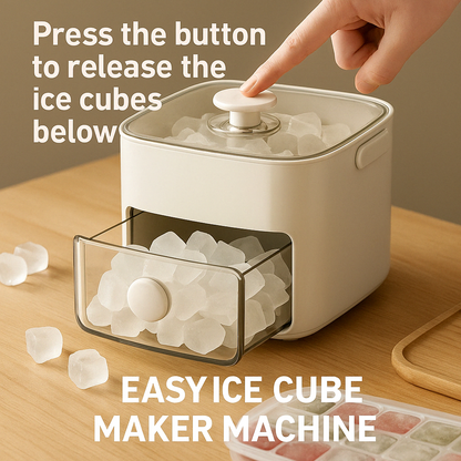 Extra Large Quick Ice Cube Tray Molder