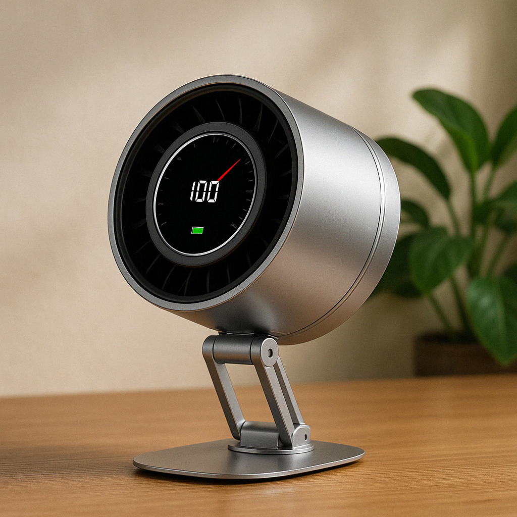 Quiet Slimline Bladeless Air Fan - Luxicro