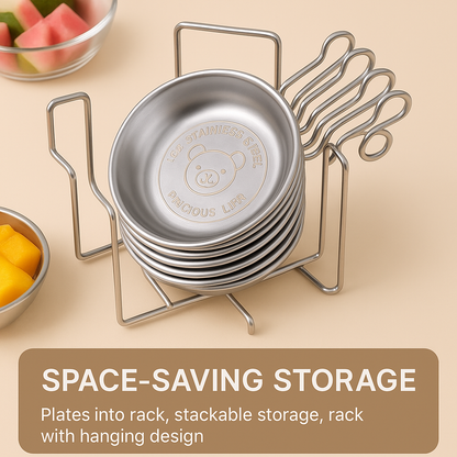 Mini Stainless Steel Snack Dip Bowl