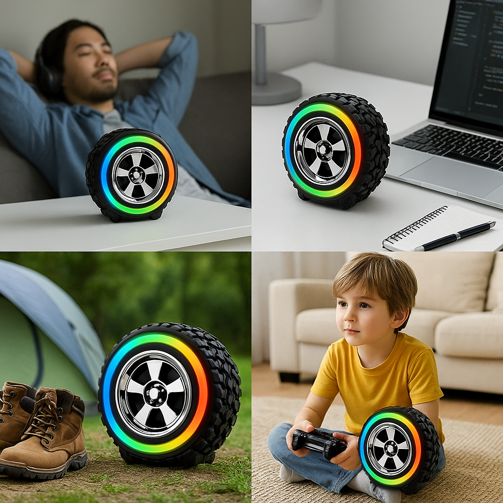 Compact Water Resistant Wireless Speaker