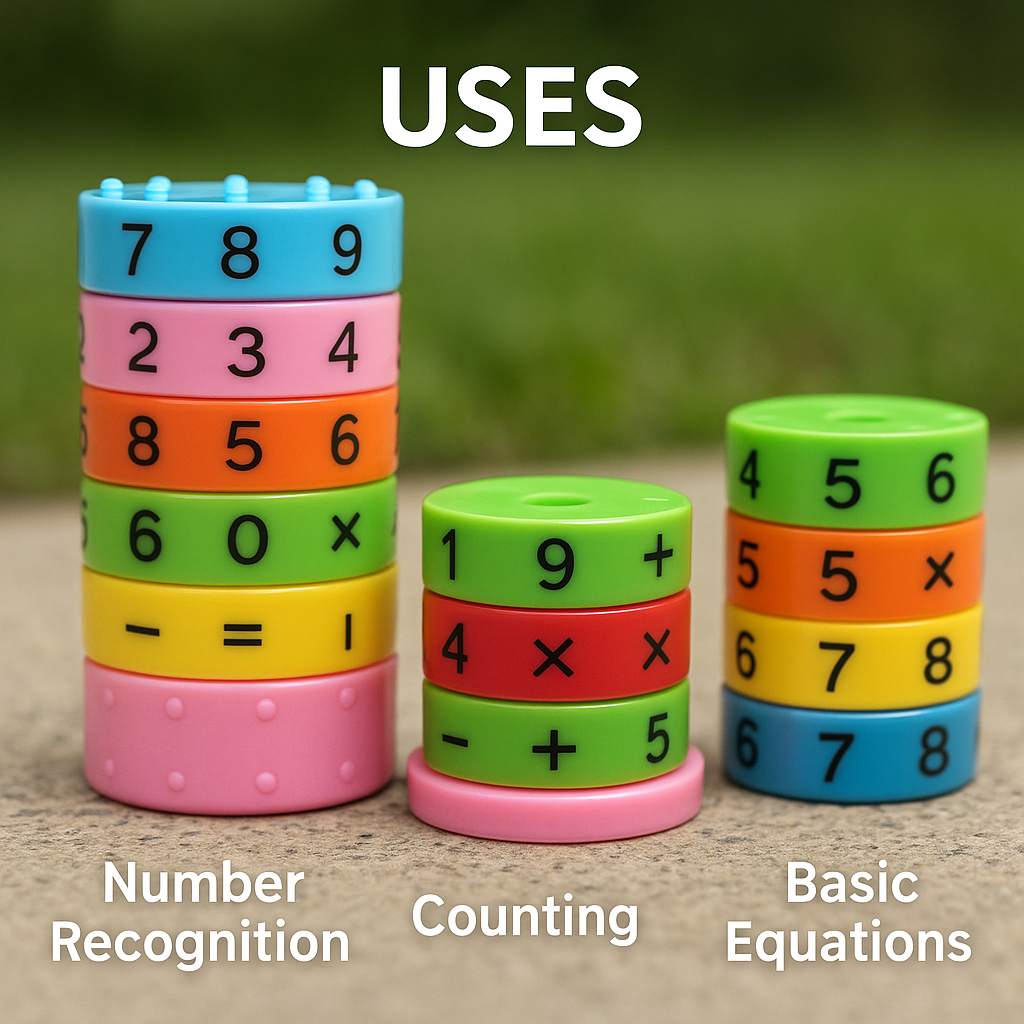 Fun Learning Magnetic Math Puzzle Set