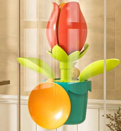 Colorful Happy Baby Sunflower Bath Toy