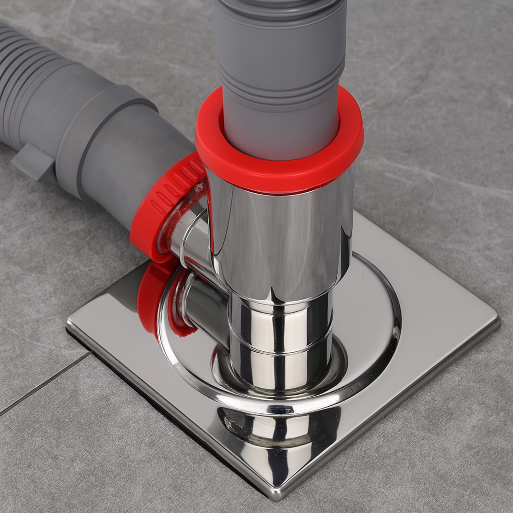 Odor Free Washing Machine Drain Hose Connector
