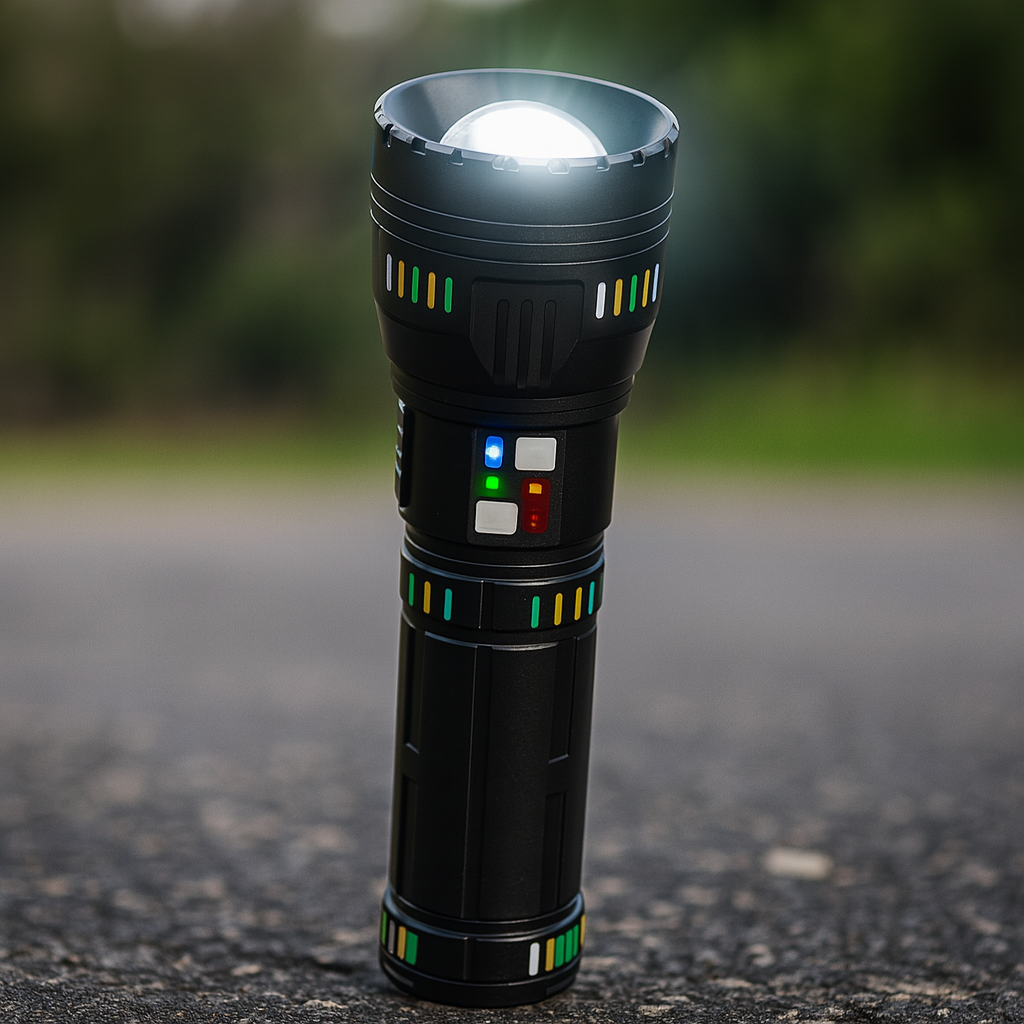 Bright Waterproof Outdoor LED Flashlight - Luxicro
