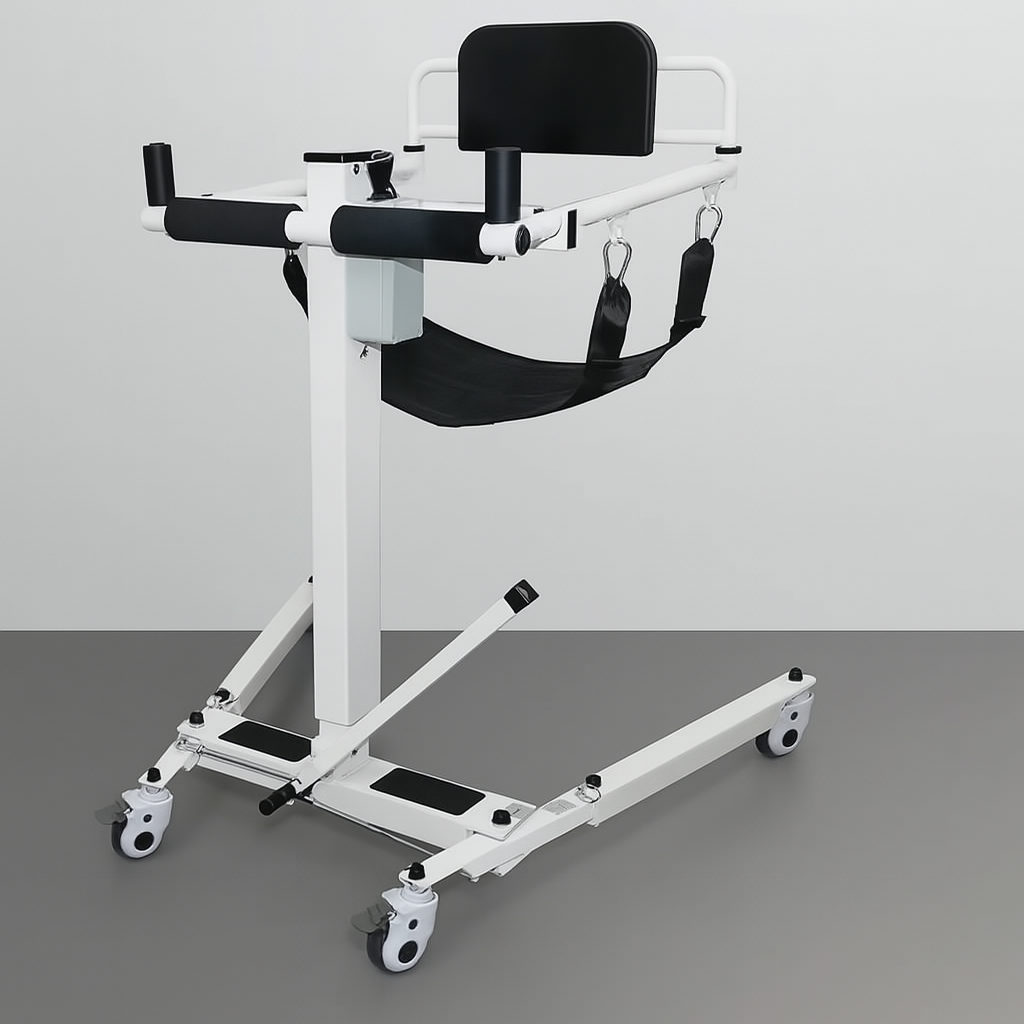 Compact 5-in-1 Foldable Wheelchair Ramp Chair - Luxicro