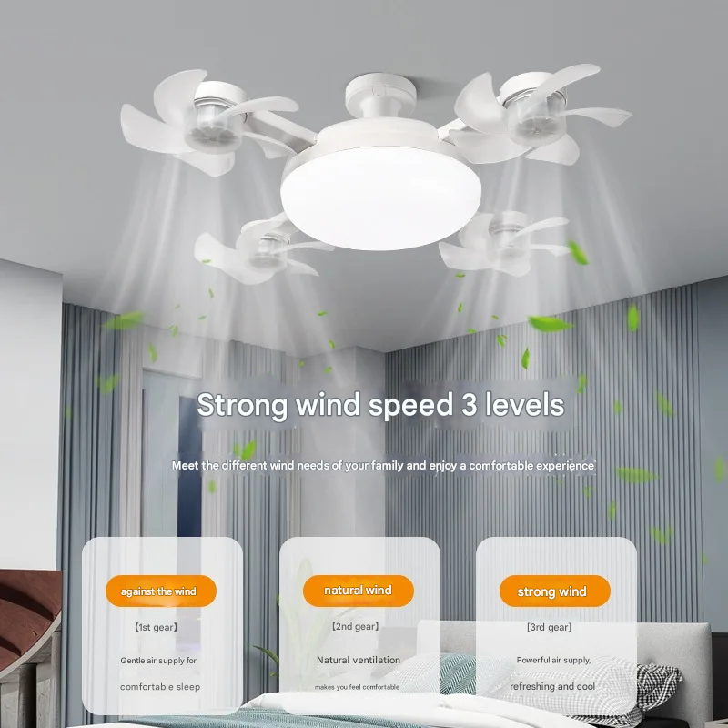 Fast Energy Saving Ceiling LED Fan Light