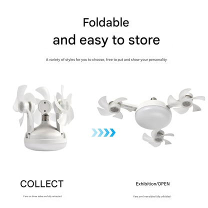 Fast Energy Saving Ceiling LED Fan Light