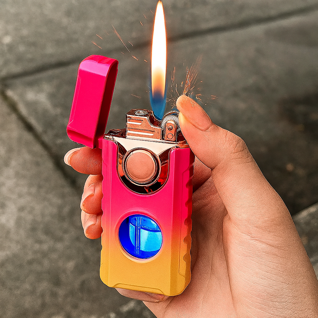 Durable Windproof Double Flame Torch - Luxicro