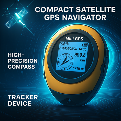 Compact Personal GPS Location Tracker with Direction