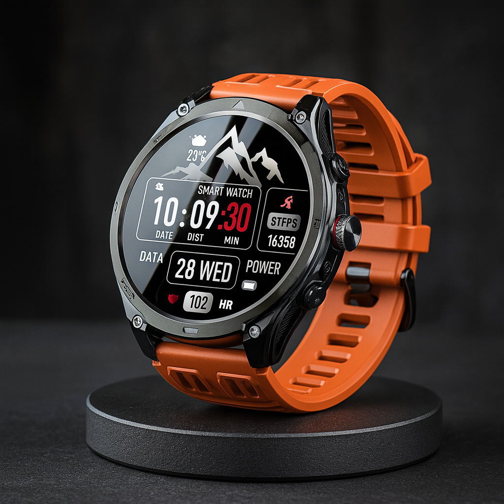 Advanced GPS Waterproof Sports Smartwatch - Luxicro