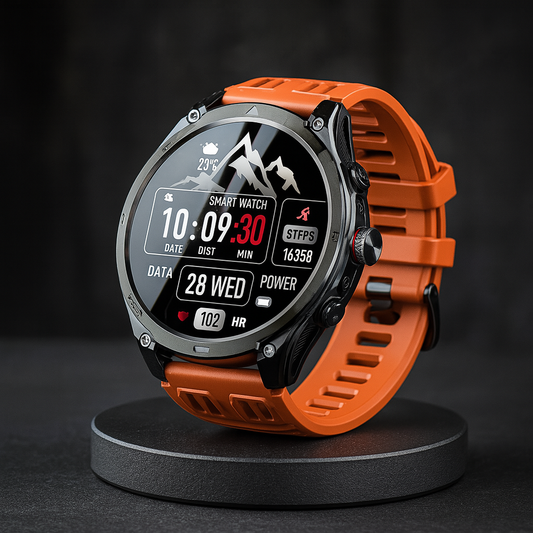 Advanced GPS Waterproof Sports Smartwatch - Luxicro