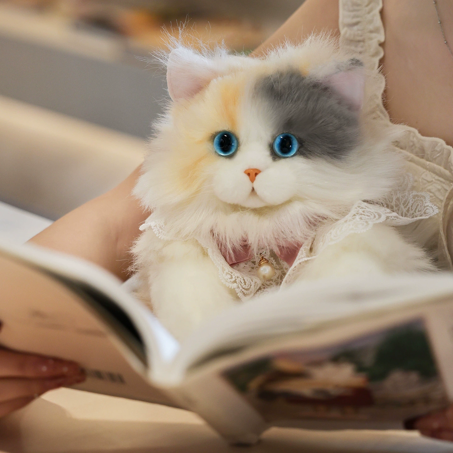 Cute Cat Comfortable School Backpack