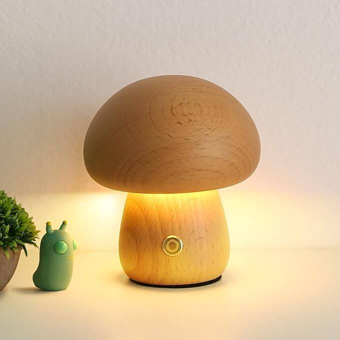 Cozy Bedside Table Lamp – Soft Warm Lighting for Home - Luxicro