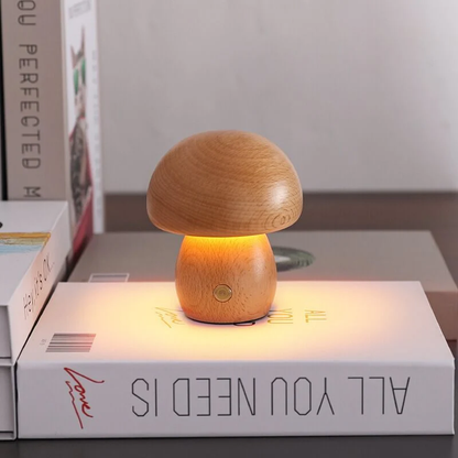 Cozy Bedside Table Lamp – Soft Warm Lighting for Home