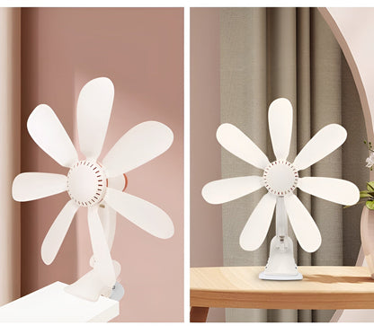 Compact Rechargeable Personal Table Fan